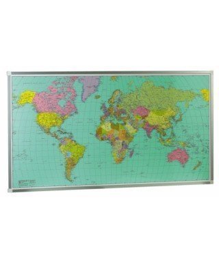 Mapa Mundi base de corcho