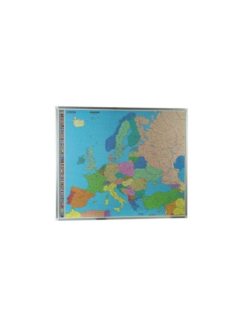 Mapa Europa base de corcho
