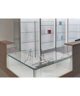 Mampara de vidrio templado Luxe