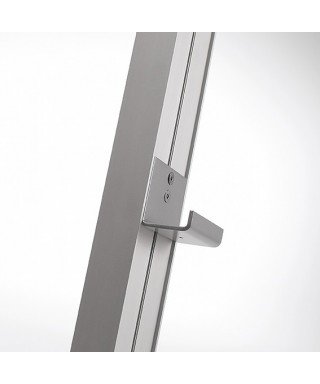 Soporte aluminio con base rectangular